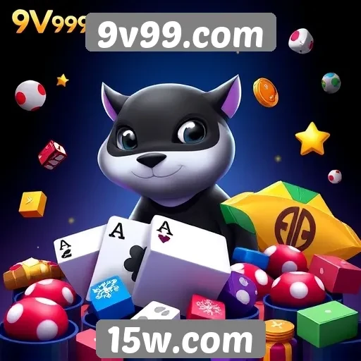 Variedade de jogos disponíveis no 9v99.com